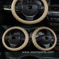 Non-slip and breathable car steering wheel cover